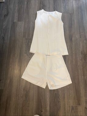 White outfit size large